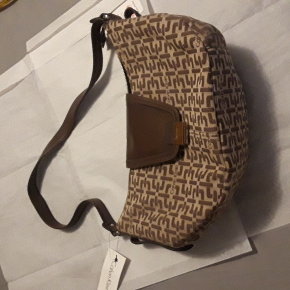 Calvin Klein Women's Signature CK Monogram Logo Hand Bag - Picture 10 of 10